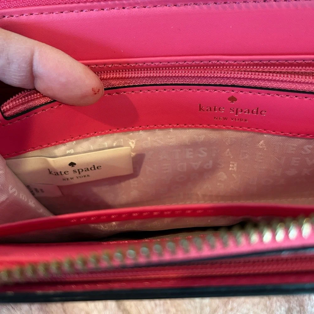 Kate Spade Pink Wallet - Picture 6 of 9